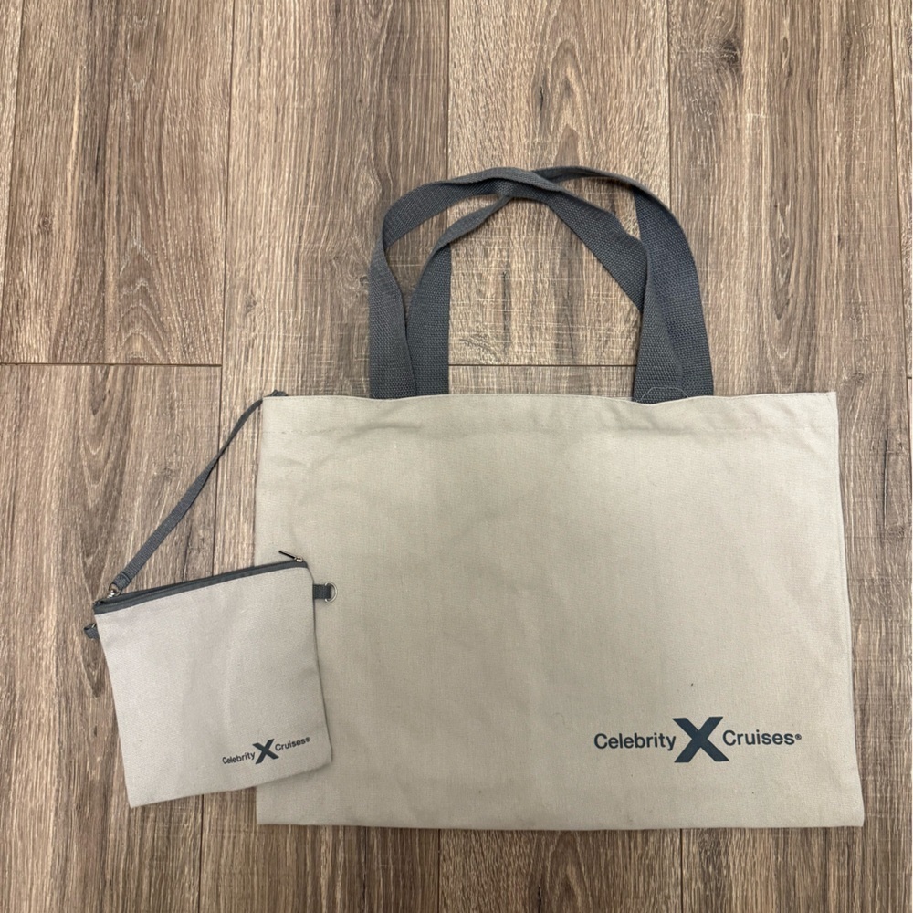 Celebrity Cruise Lines Tote Bag Ship Logo - New